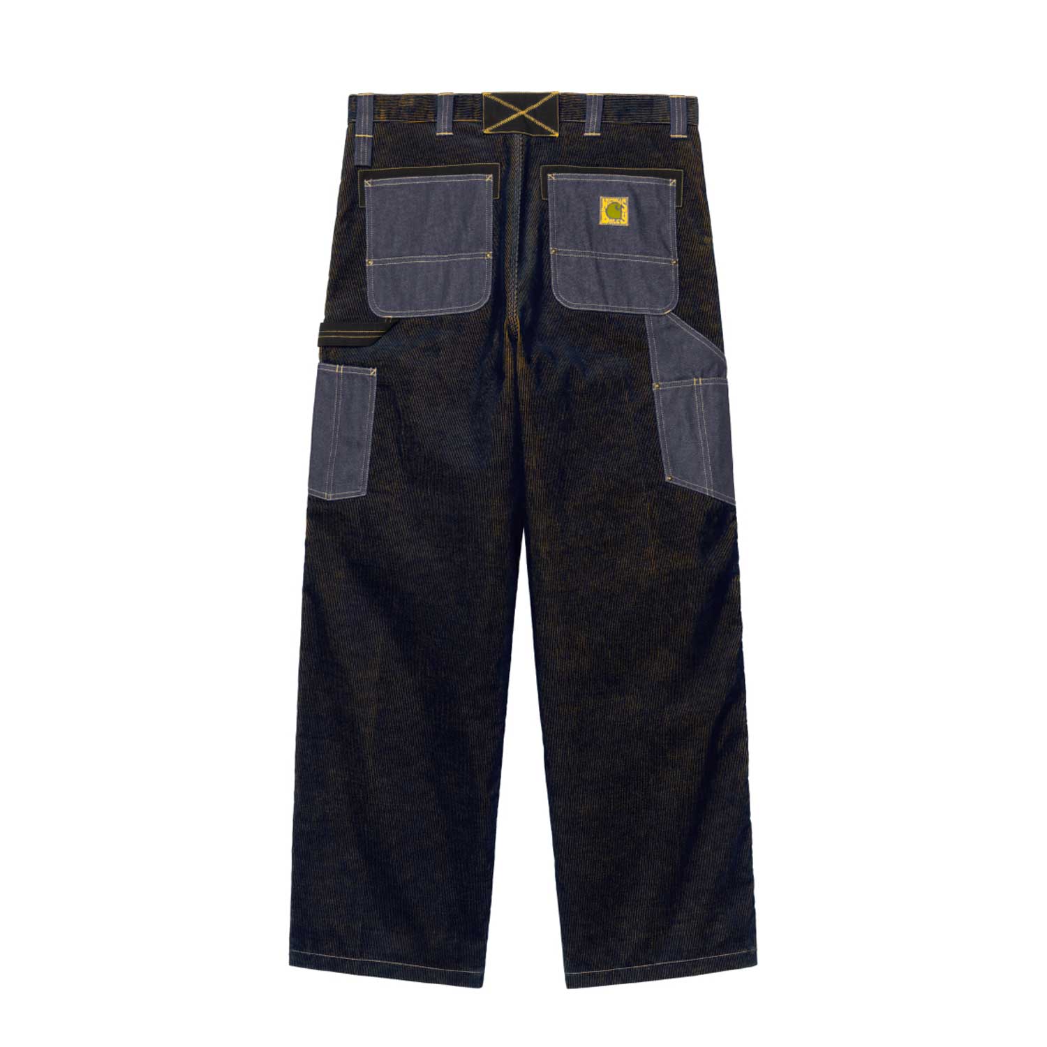 NICHOLAS DALEY OG DOUBLE KNEE PANT - ND Dark Navy / Mustard