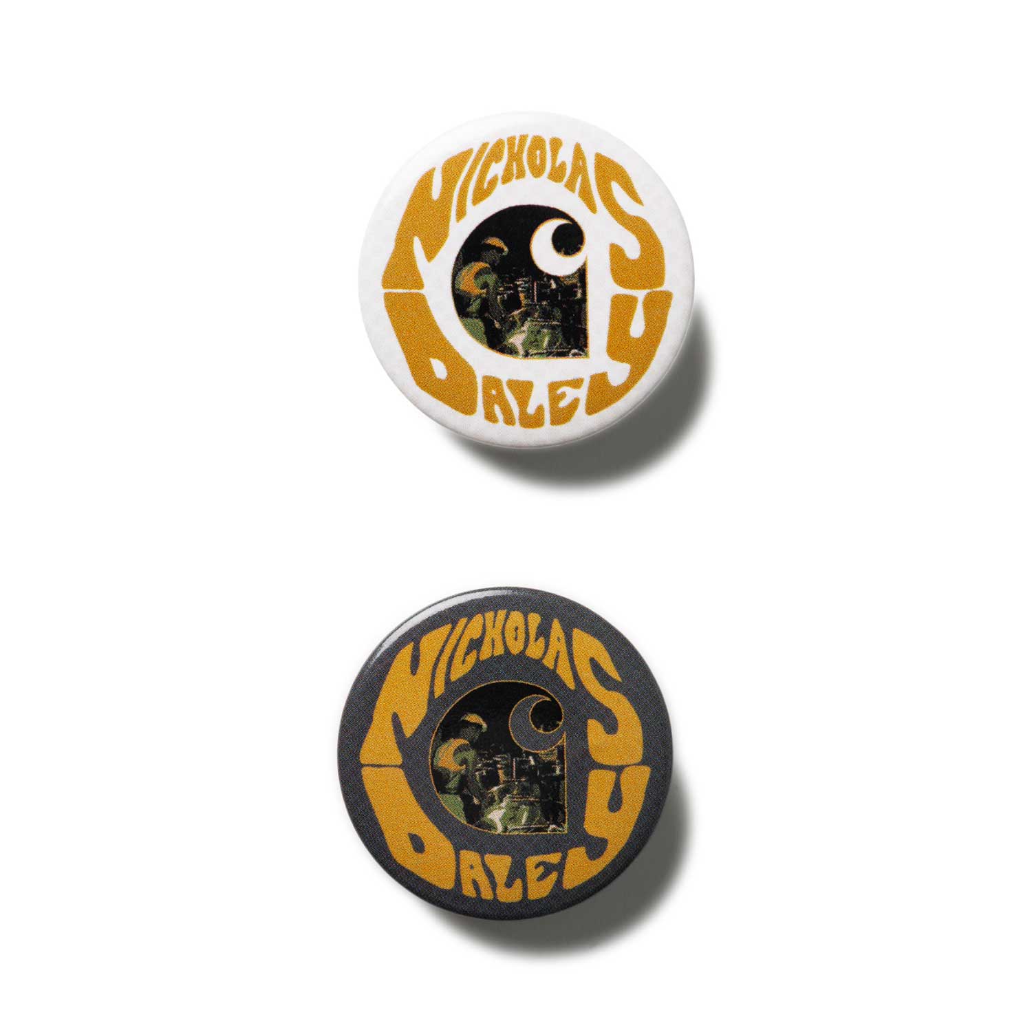 NICHOLAS DALEY PIN BADGES SET - Multicolor