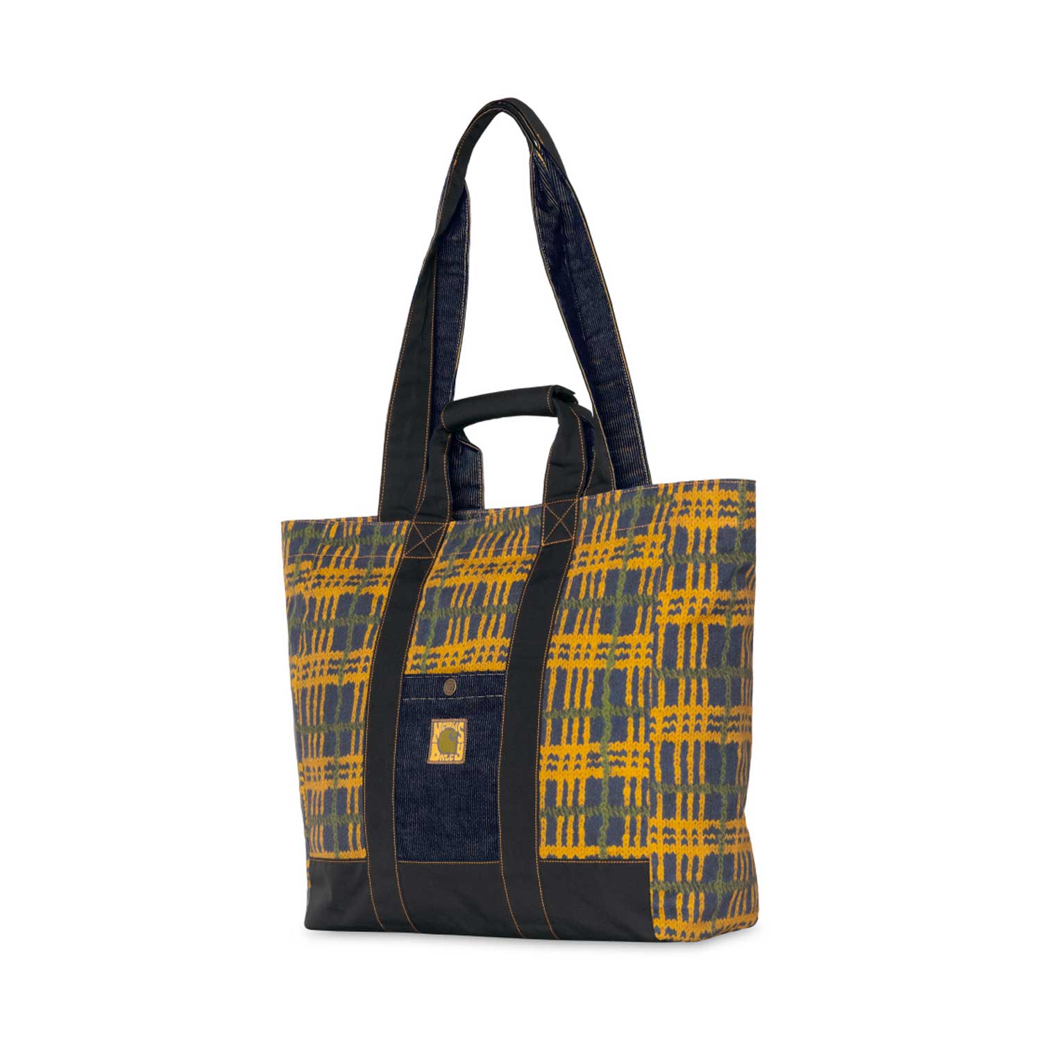 NICHOLAS DALEY RECORD BAG - ND Tartan Print