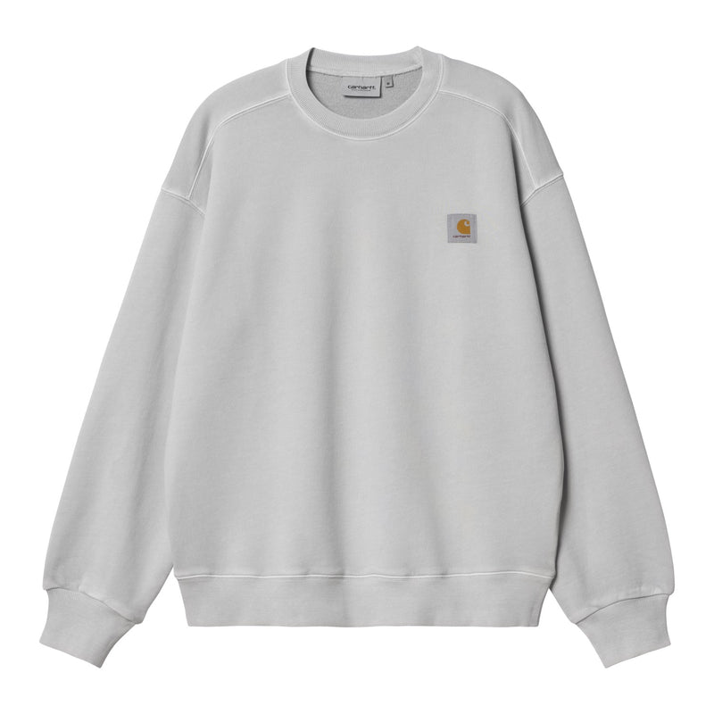 NELSON SWEATSHIRT - Sonic Silver (garment dyed)