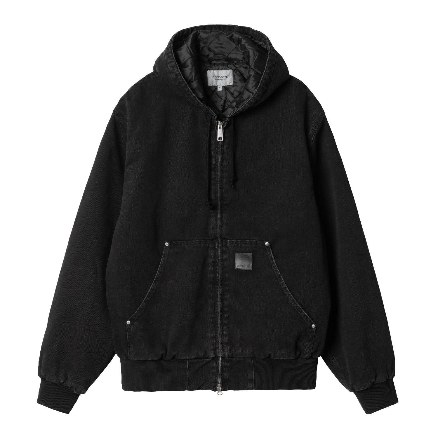 OG ACTIVE RIVET JACKET - Black (stone washed)