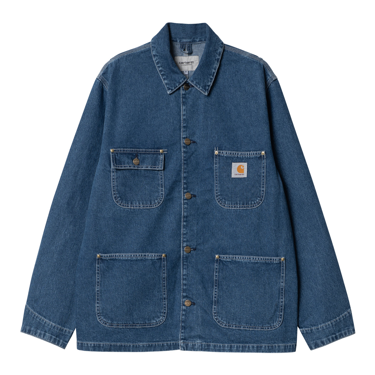 OG CHORE COAT - Blue (stone washed) 1