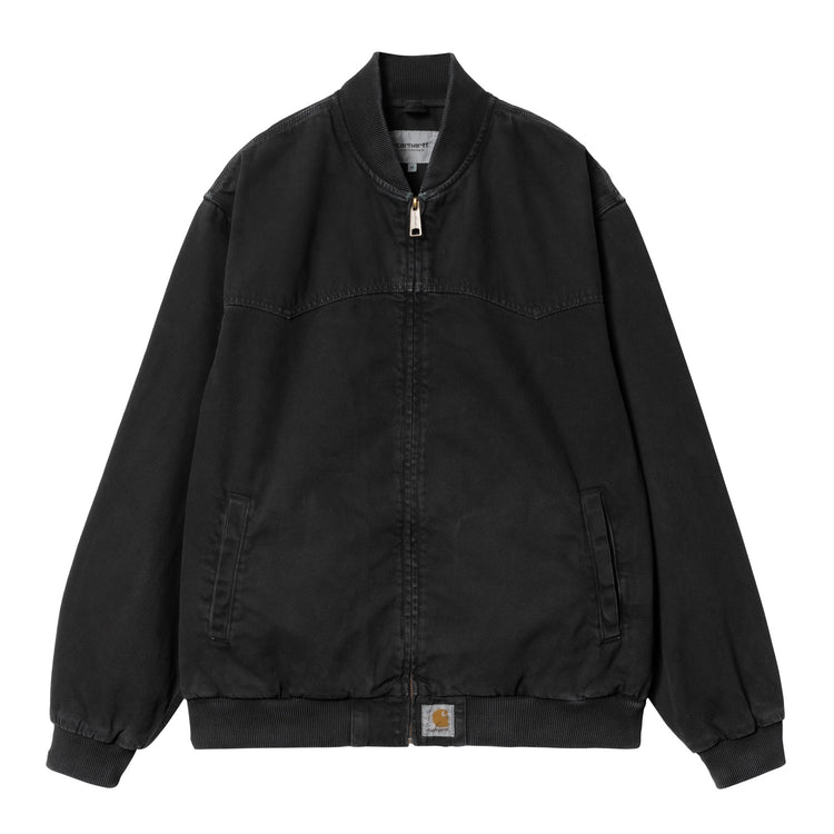 OG SANTA FE BOMBER - Black (stone dyed)