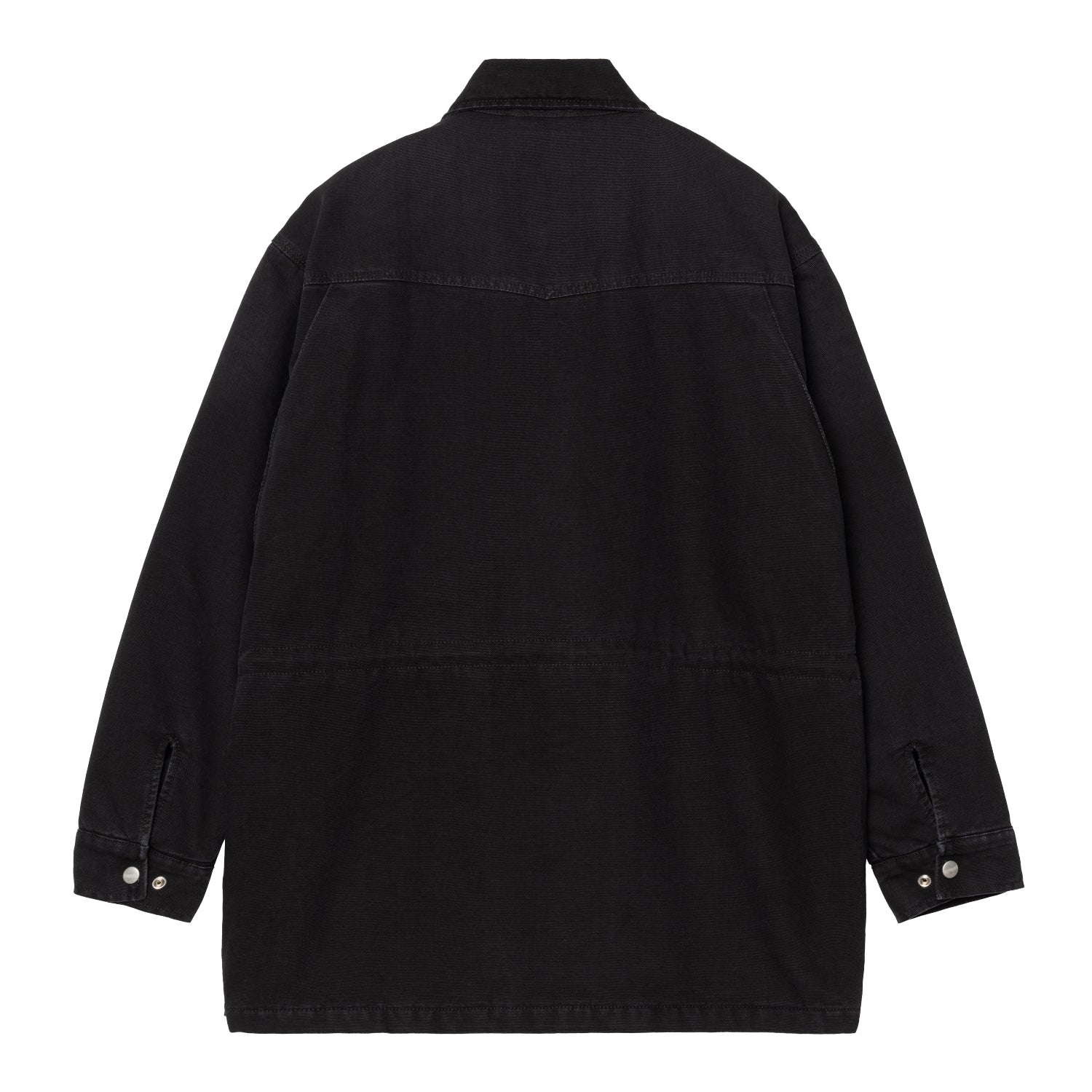 OG SANTA FE COAT - Black / Black (stone canvas)