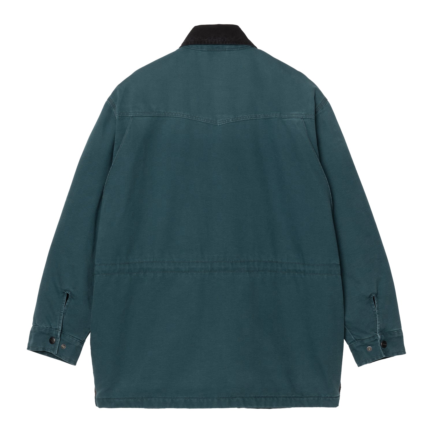 OG SANTA FE COAT - Deep Lagoon / Black (stone canvas)