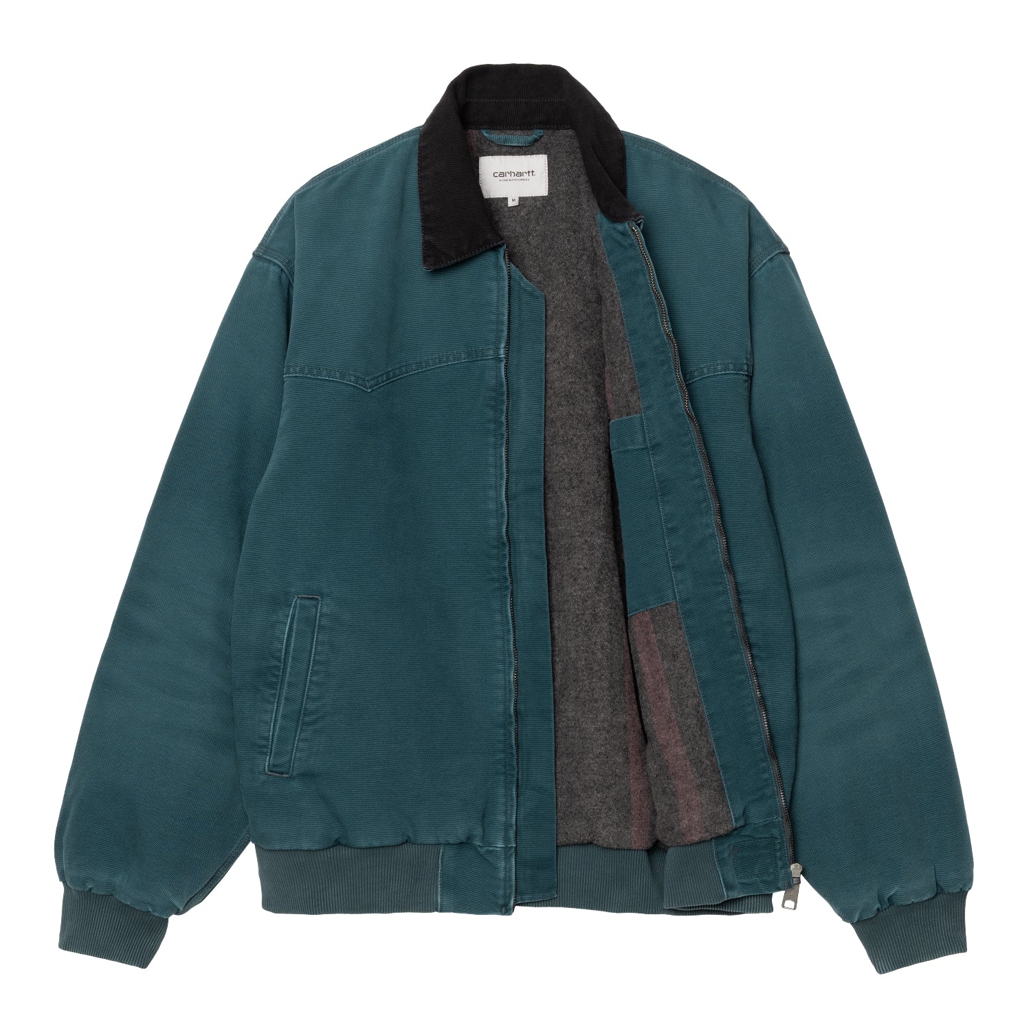 OG SANTA FE JACKET - Deep Lagoon / Black (stone canvas)