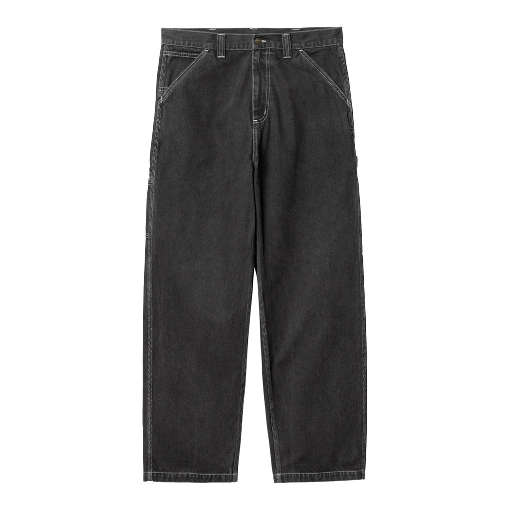 OG SINGLE KNEE PANT - Black (stone washed)