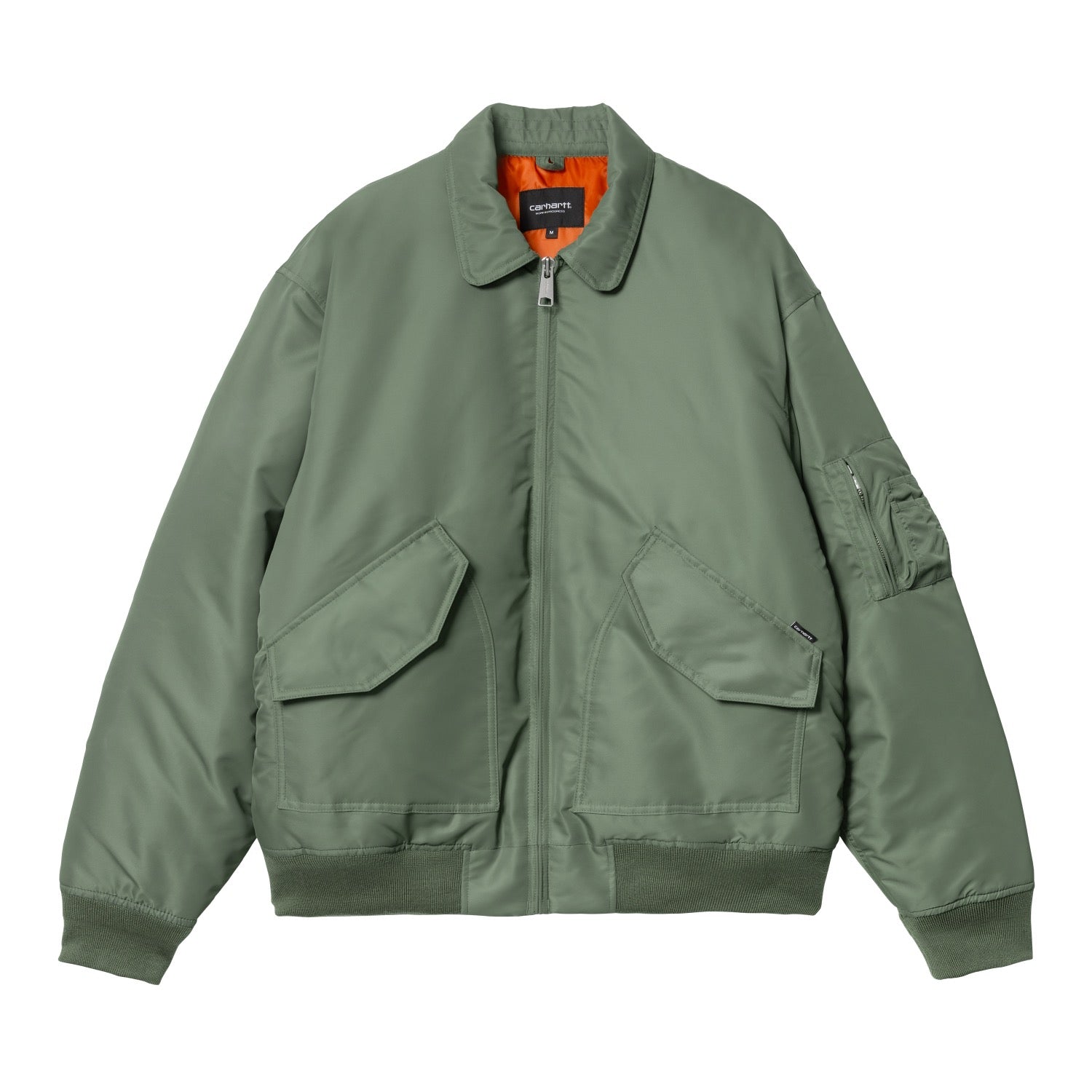 OLTEN BOMBER - Duck Green / Turmeric