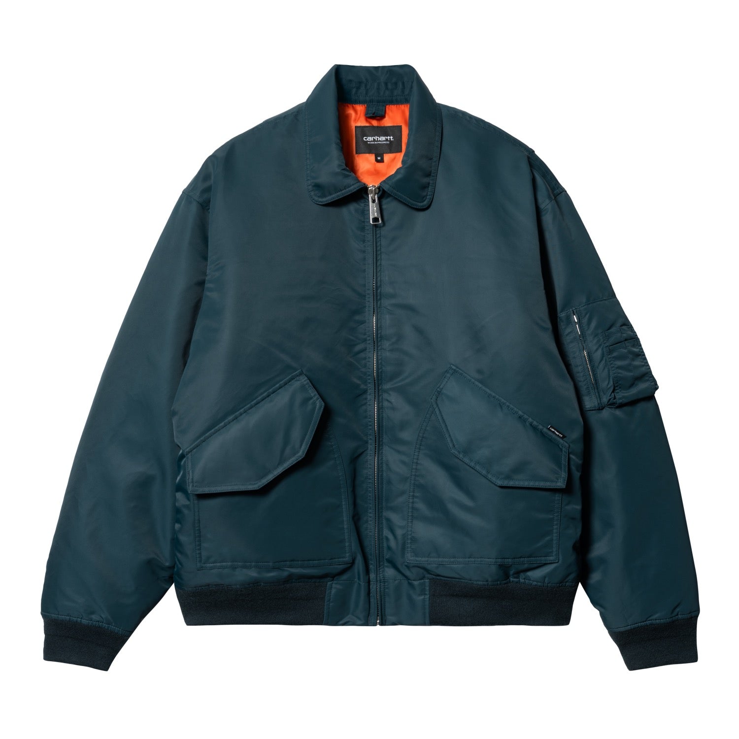 OLTEN BOMBER - Duck Blue / Turmeric