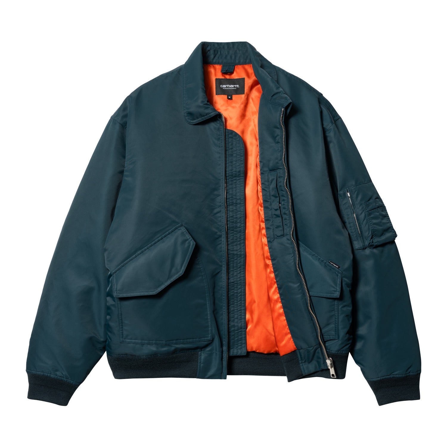 OLTEN BOMBER - Duck Blue / Turmeric