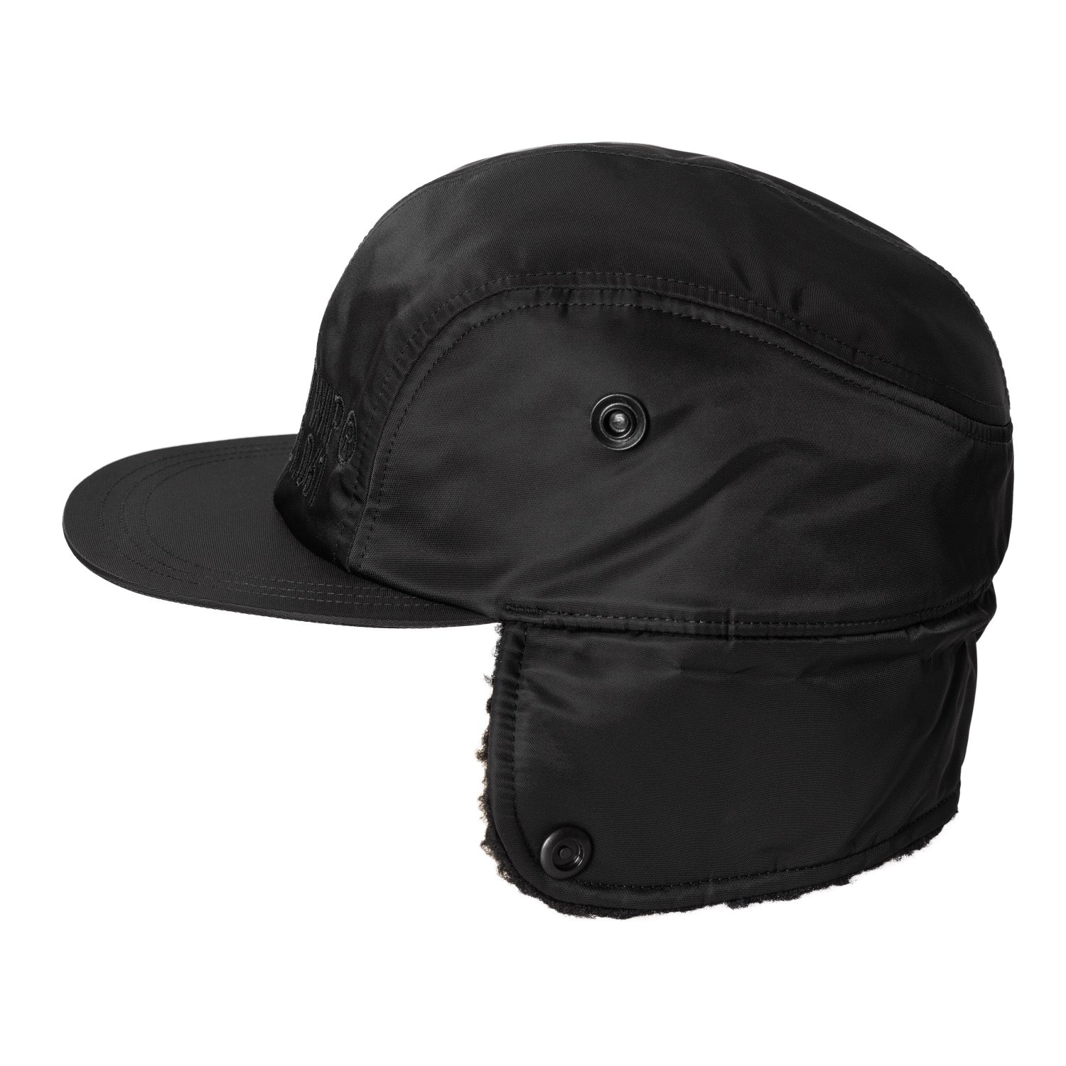 OLTEN EAR GUARD CAP - Black / Black