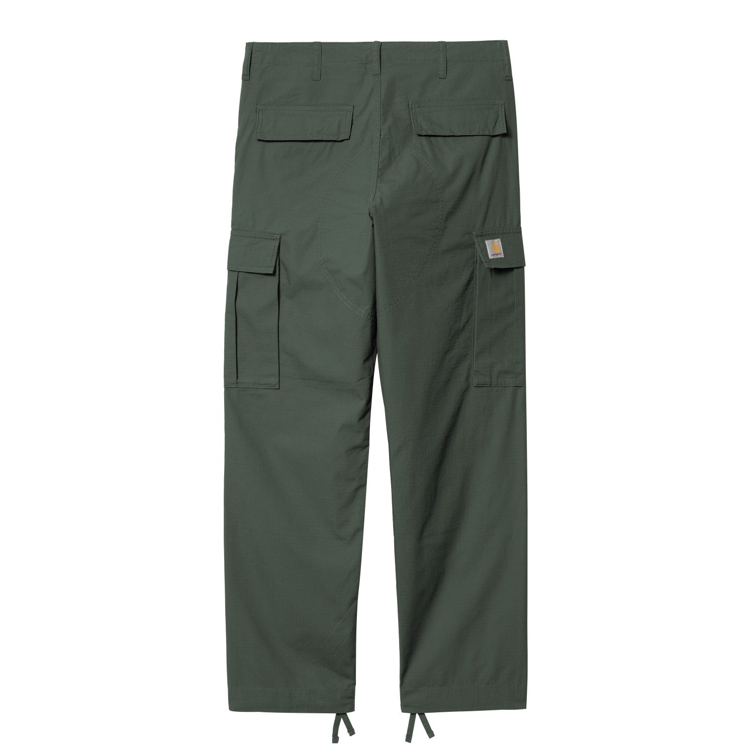 REGULAR CARGO PANT - Duck Green (rinsed)