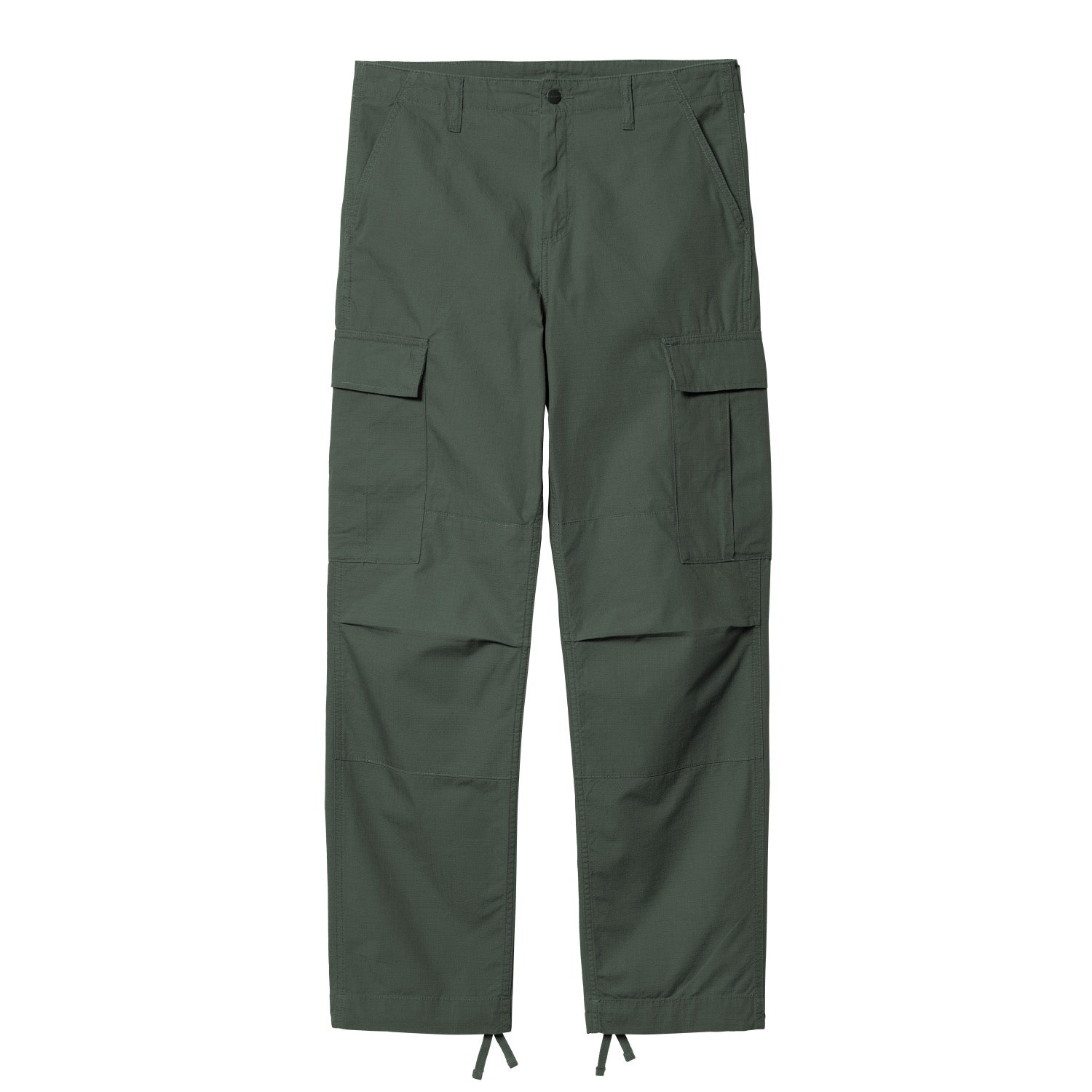 REGULAR CARGO PANT - Duck Green (rinsed)