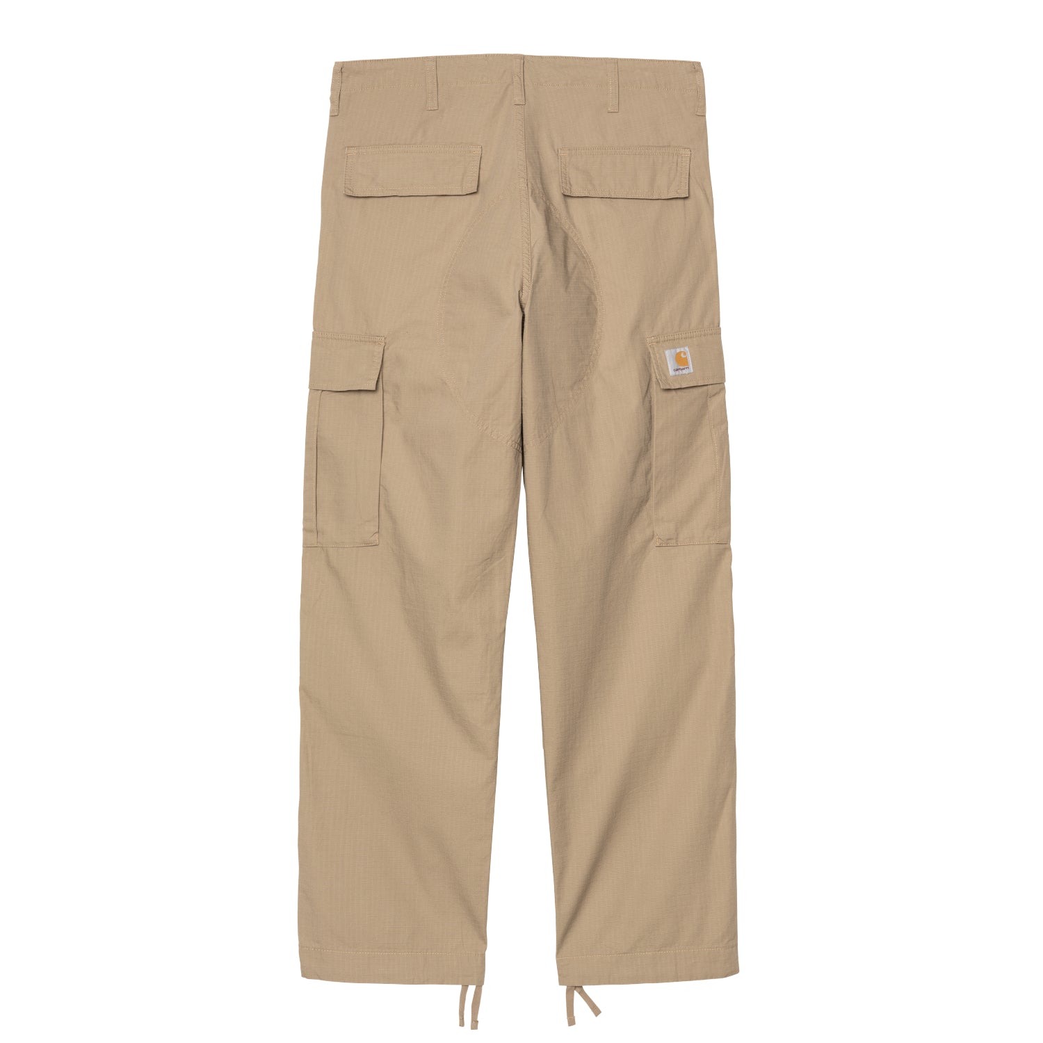 REGULAR CARGO PANT - Leather (rinsed)