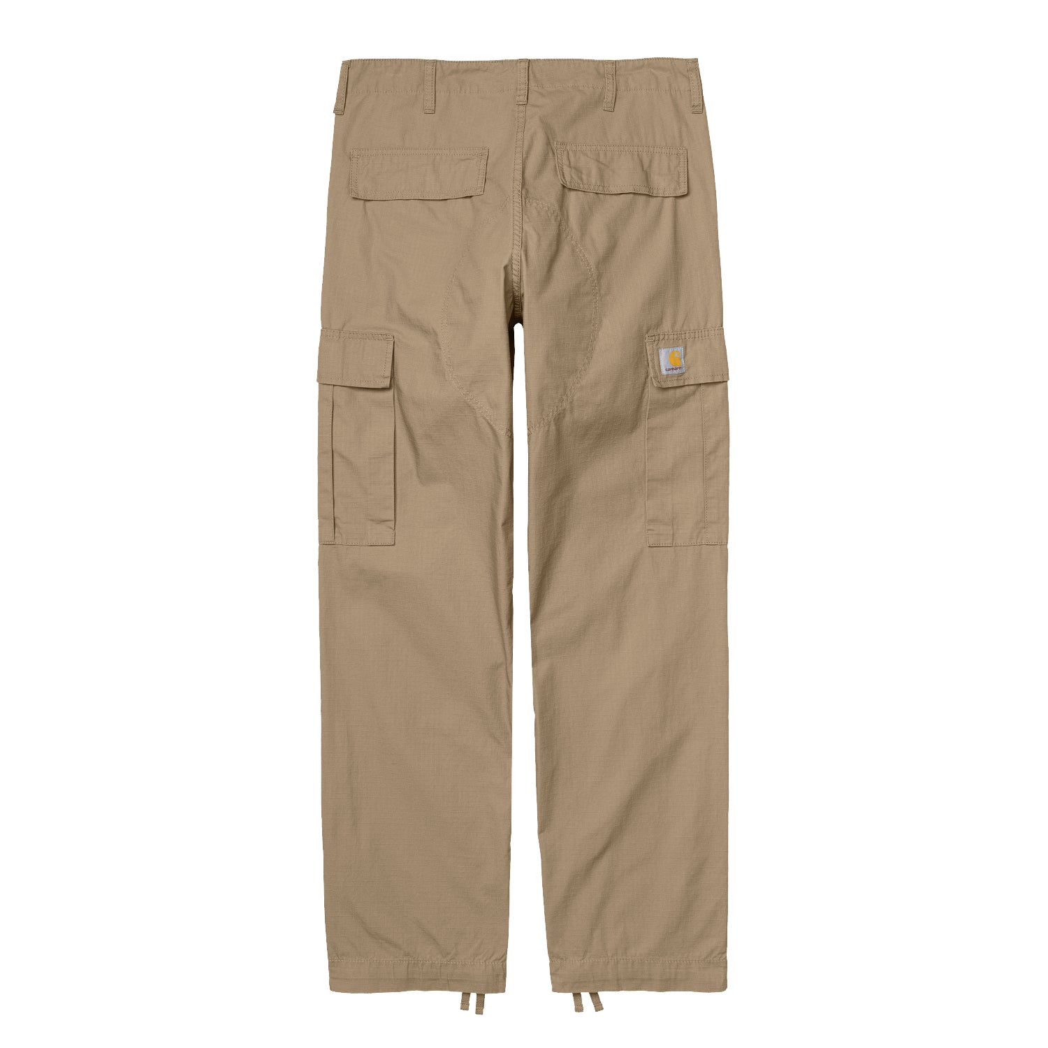 REGULAR CARGO PANT  - Leather (rinsed)