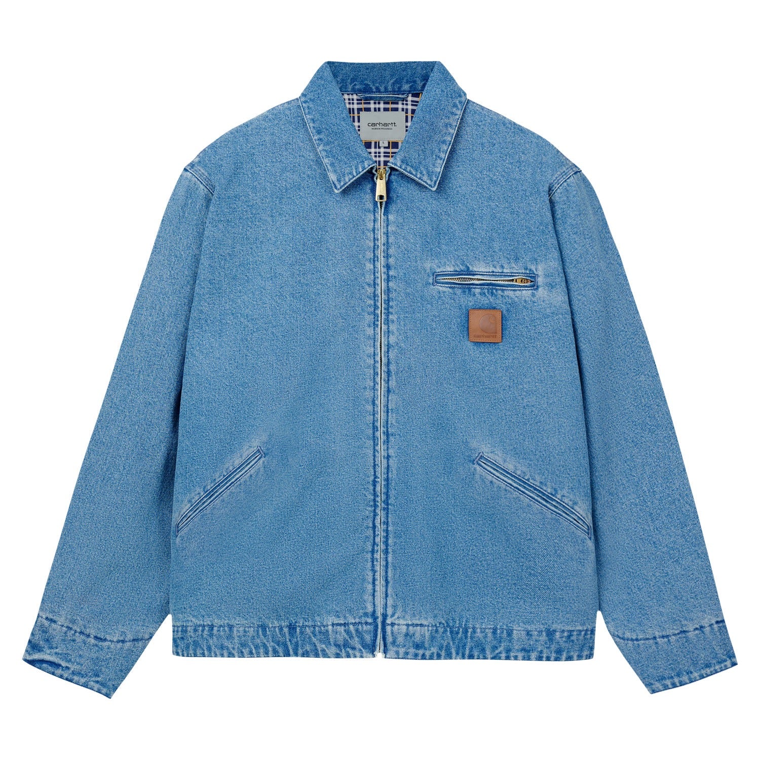 RIDER JACKET - Blue (stone washed)