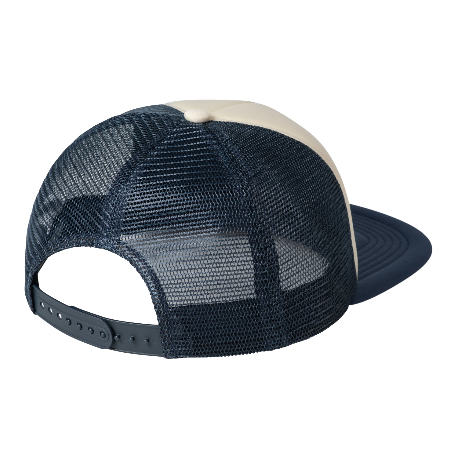 RUNAWAY TRUCKER CAP - Natural / Blue