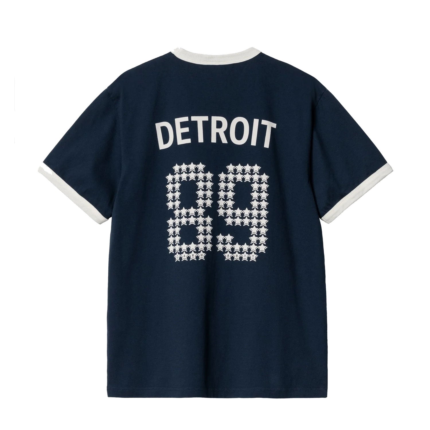 S/S 89 RINGER T-SHIRT - Ink / Wax (heavy enzyme wash)