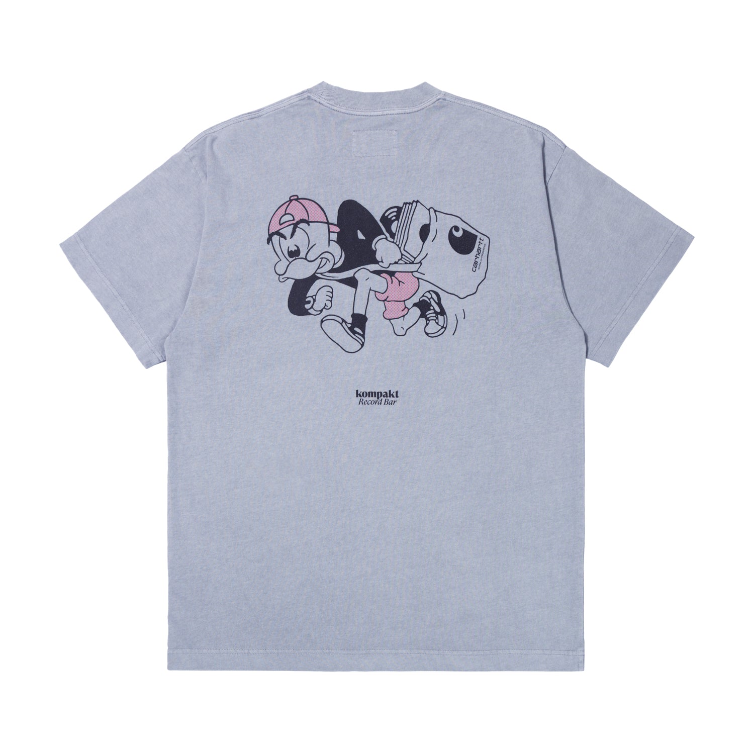 S/S KOMPAKT EVERY DAY T-SHIRT - Coral Almond (pigment garment dyed)