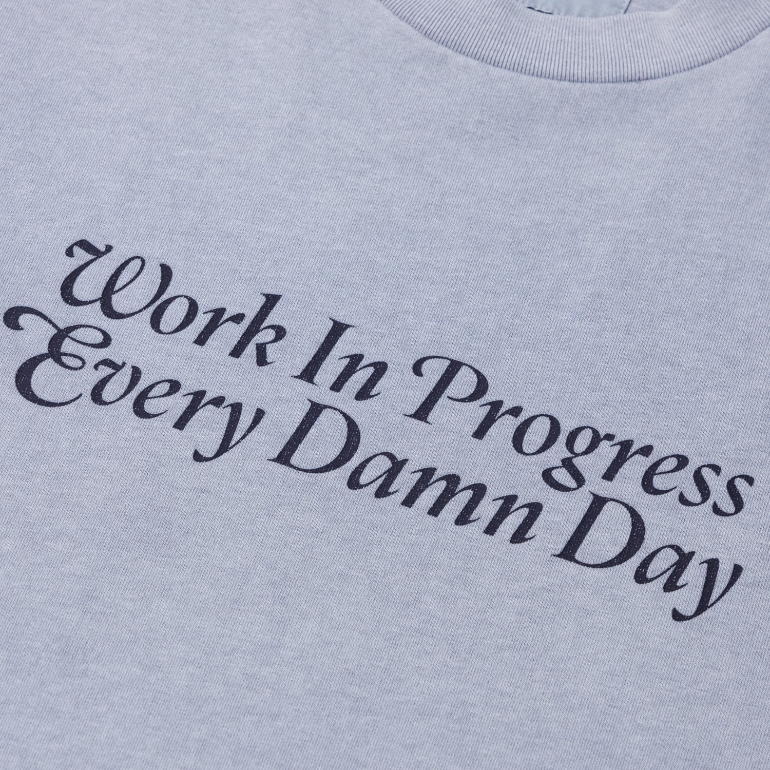 S/S KOMPAKT EVERY DAY T-SHIRT - Sleet (pigment garment dyed) 3