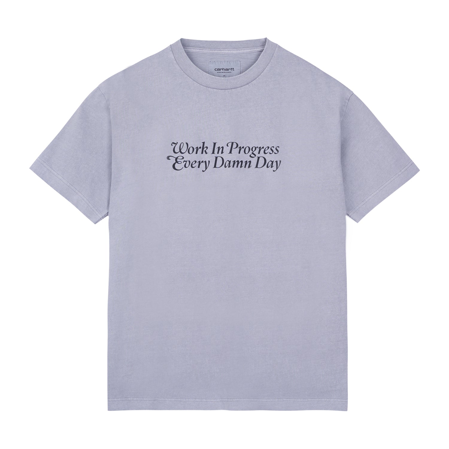 S/S KOMPAKT EVERY DAY T-SHIRT - Sleet (pigment garment dyed) 1