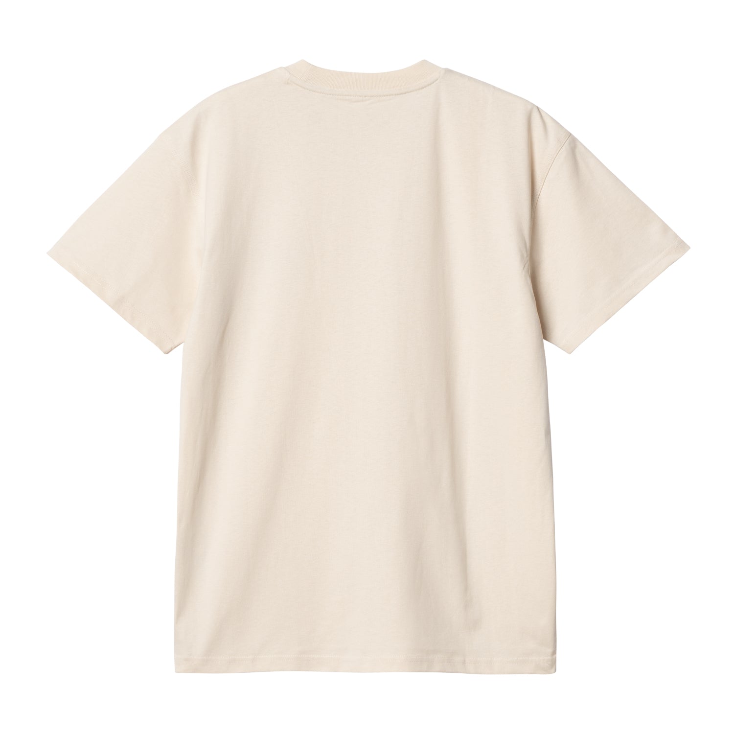 S/S AMERICAN SCRIPT T-SHIRT - Natural