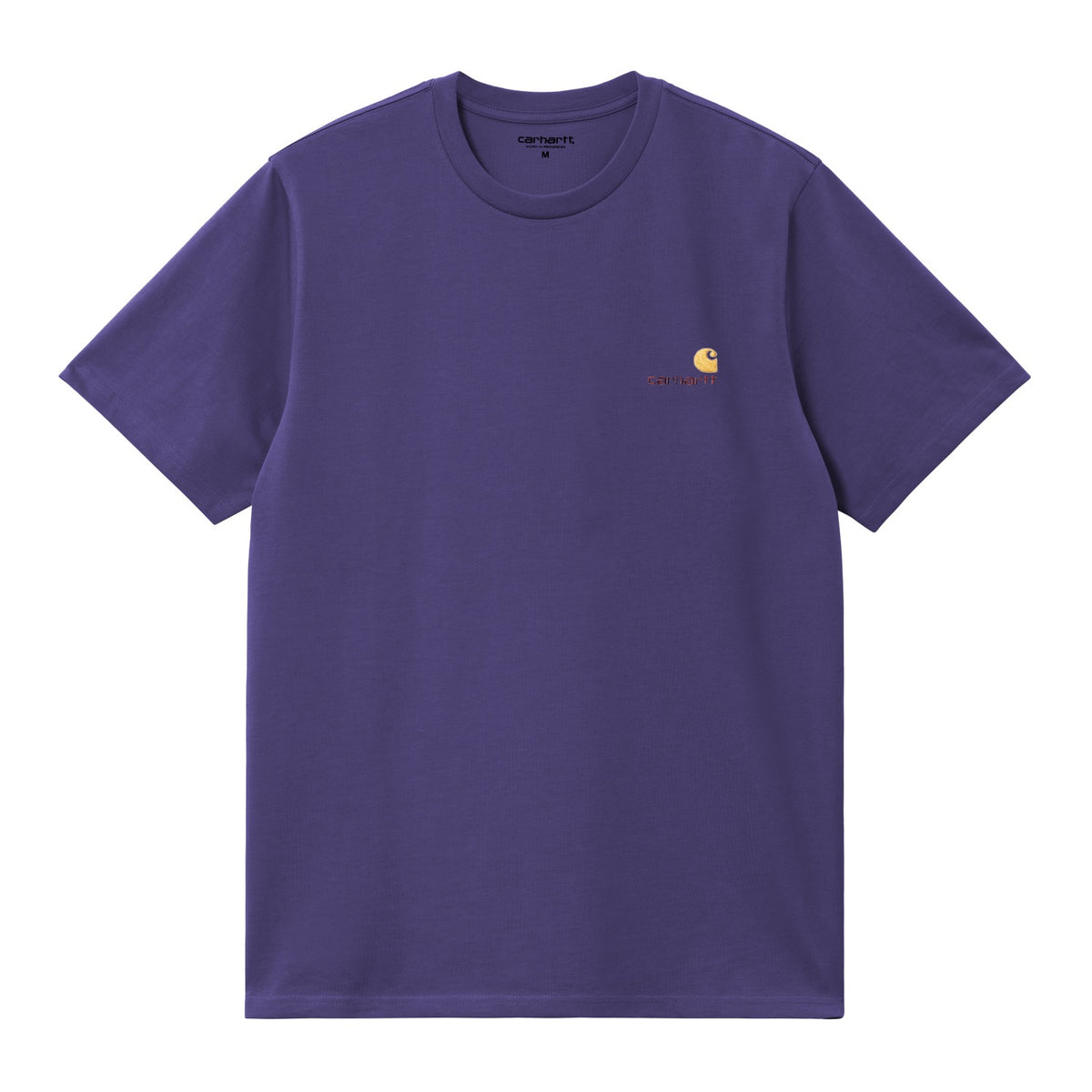 S/S AMERICAN SCRIPT T-SHIRT - Aura 1