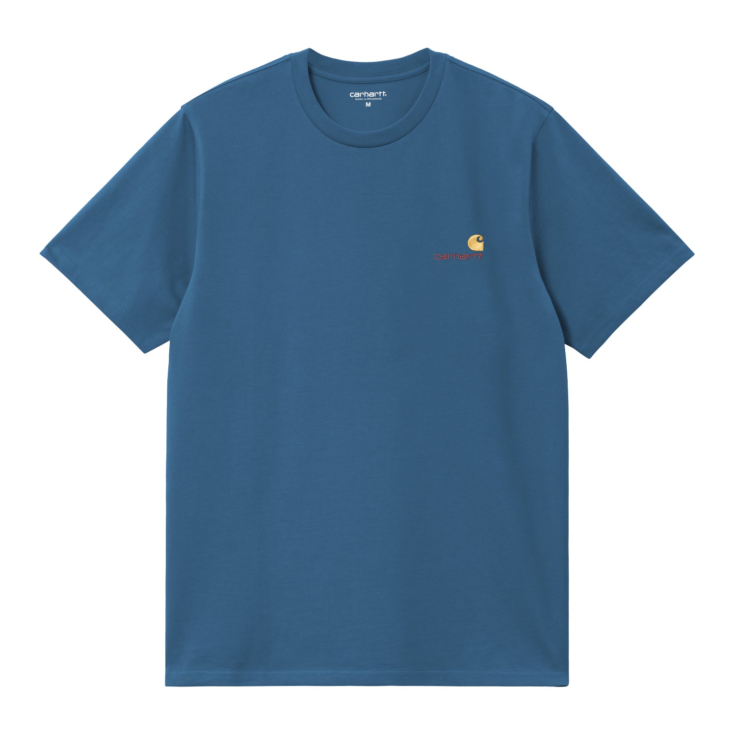 S/S AMERICAN SCRIPT T-SHIRT - Sodalite 1