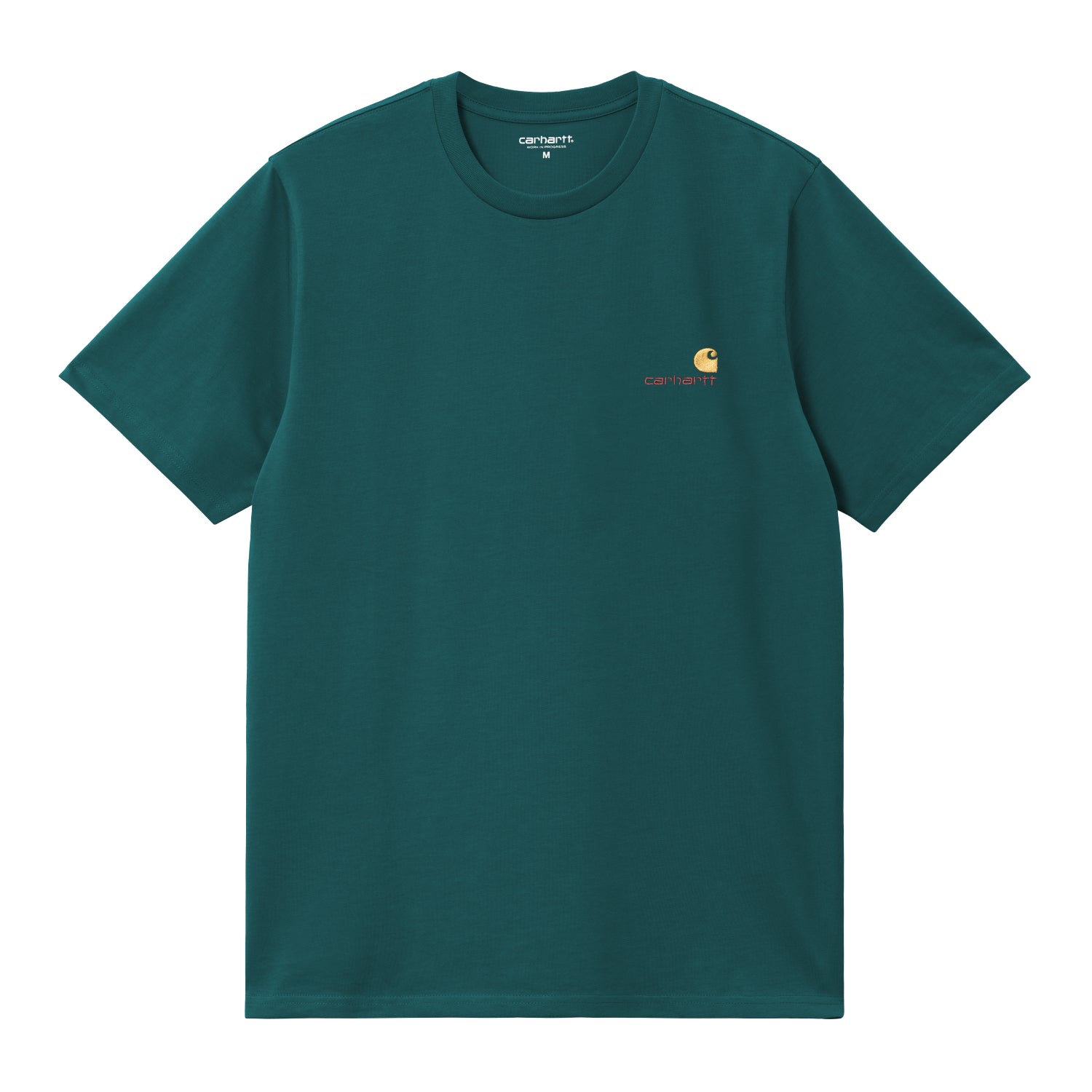 S/S AMERICAN SCRIPT T-SHIRT - Malachite