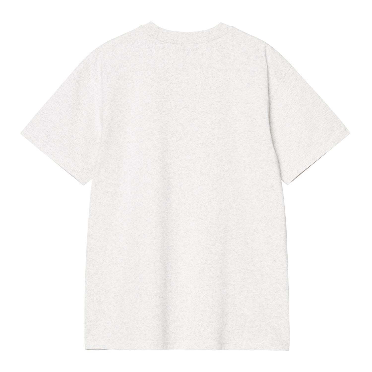 S/S AMERICAN SCRIPT T-SHIRT - Ash Heather