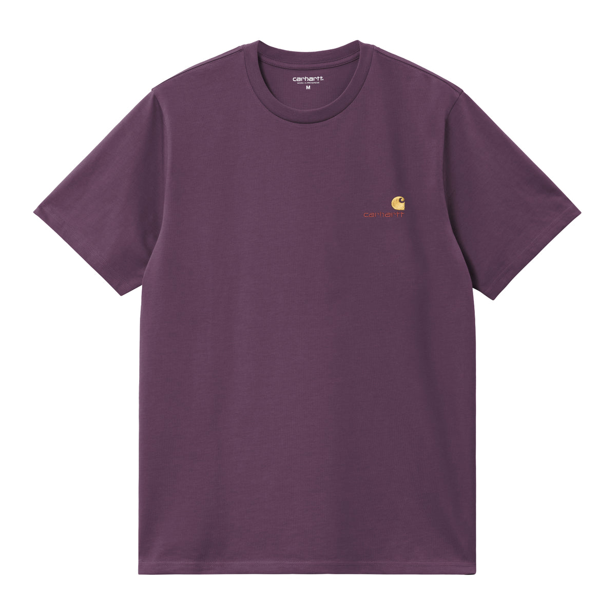 S/S AMERICAN SCRIPT T-SHIRT - Huckleberry 1