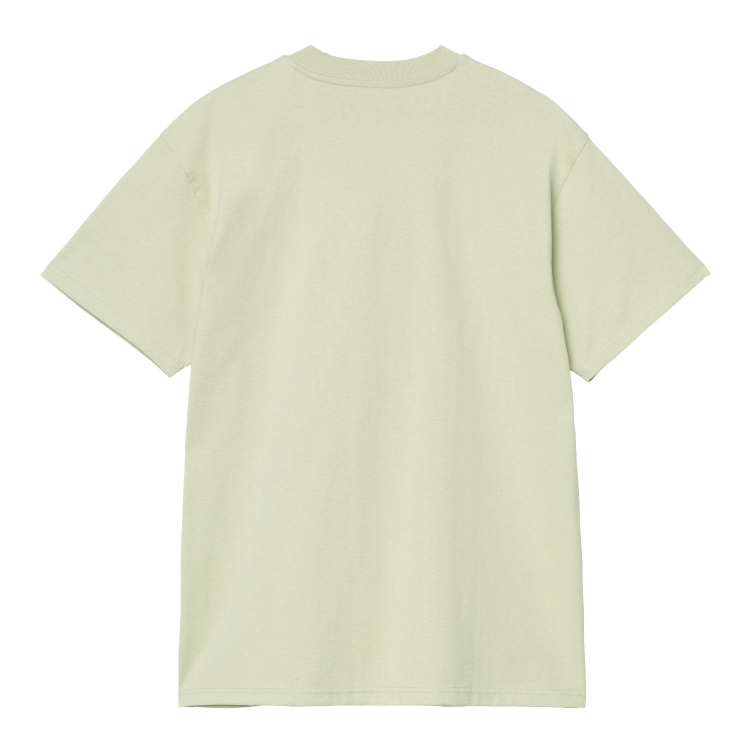 S/S AMERICAN SCRIPT T-SHIRT - Pale Olive 5
