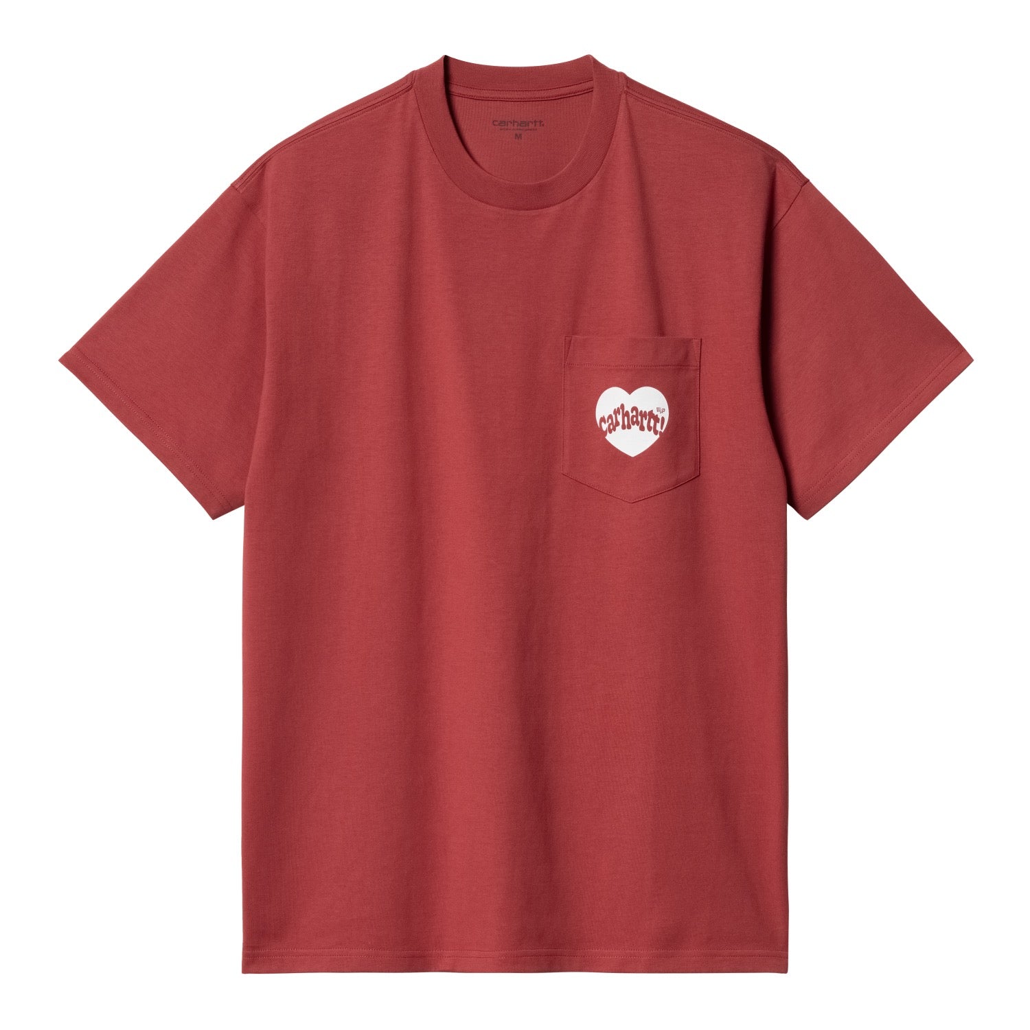 S/S AMOUR POCKET T-SHIRT - Tuscany / White