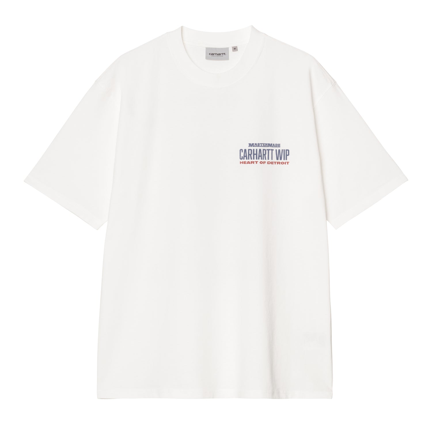 S/S ARCAN T-SHIRT  - White (heavy stone wash)