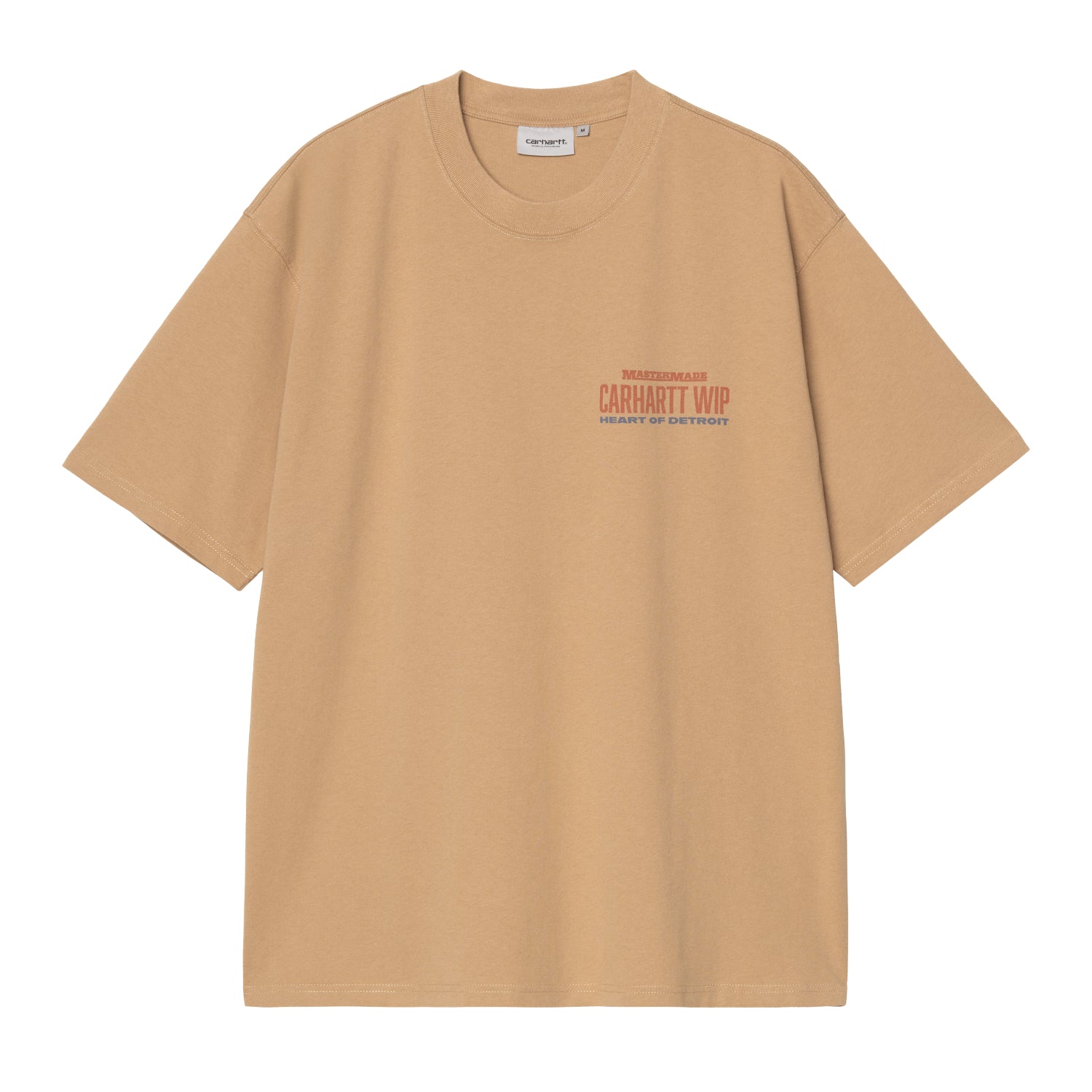 S/S ARCAN T-SHIRT  - Dusty H Brown (heavy stone wash)