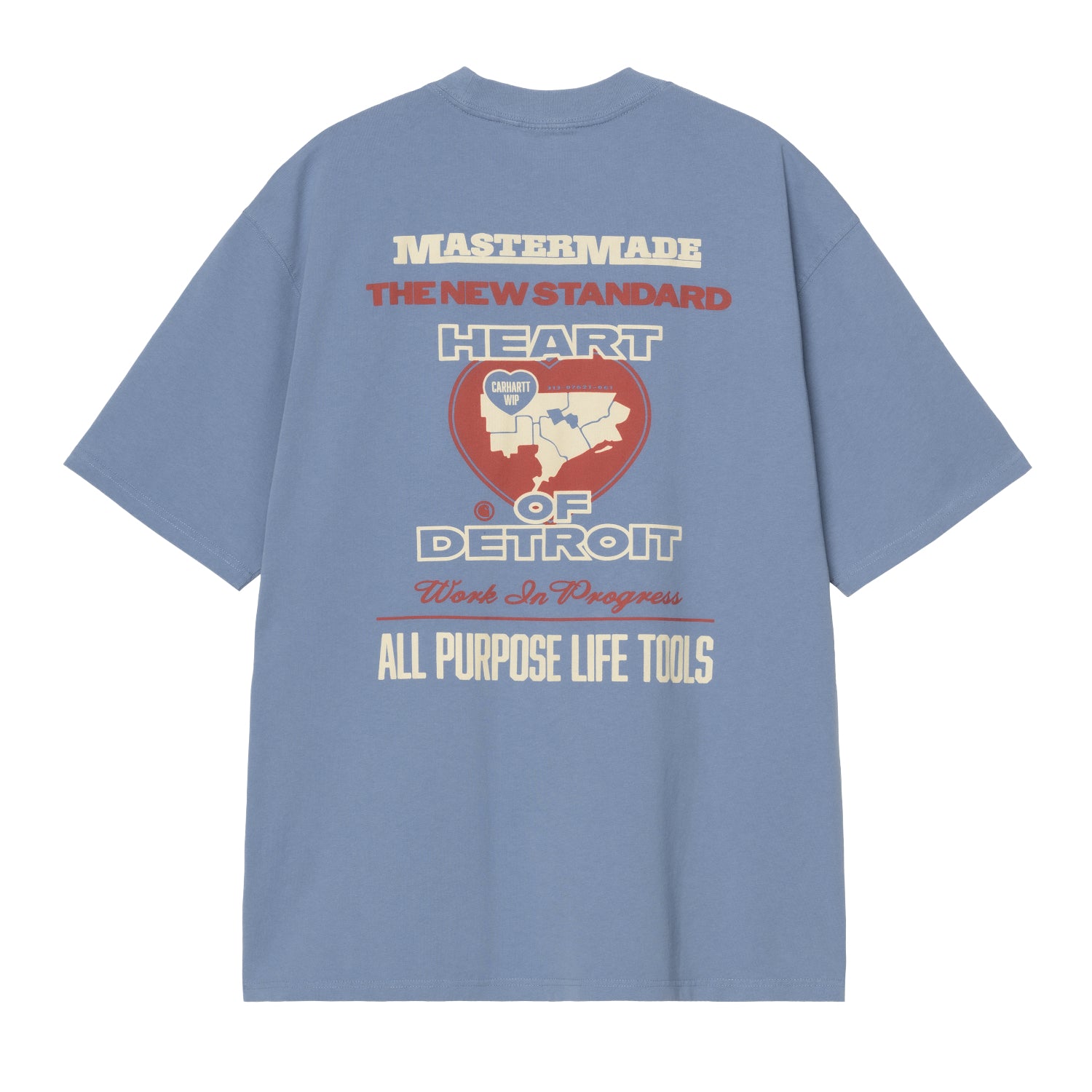 S/S ARCAN T-SHIRT  - Sorrent (heavy stone wash)