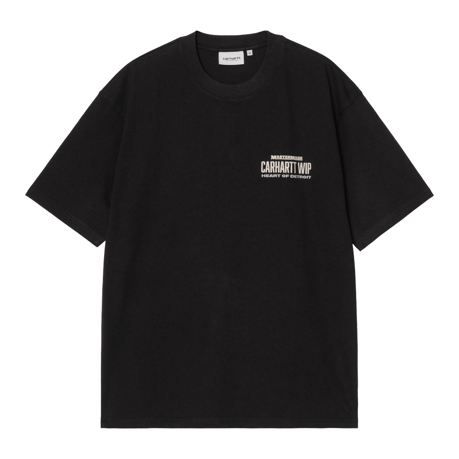 S/S ARCAN T-SHIRT  - Black (heavy stone wash)