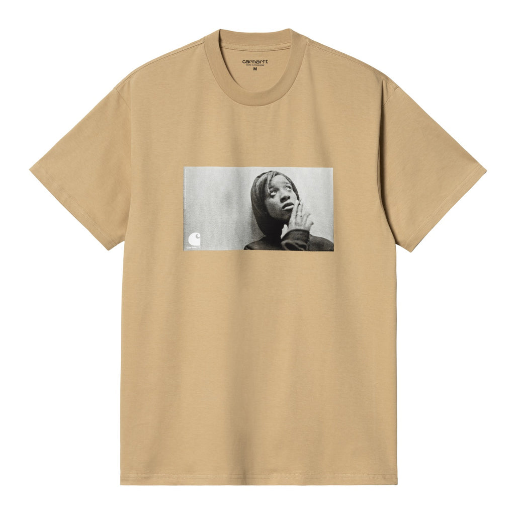 S/S ARCHIVE GIRL T-SHIRT - Dusty H Brown