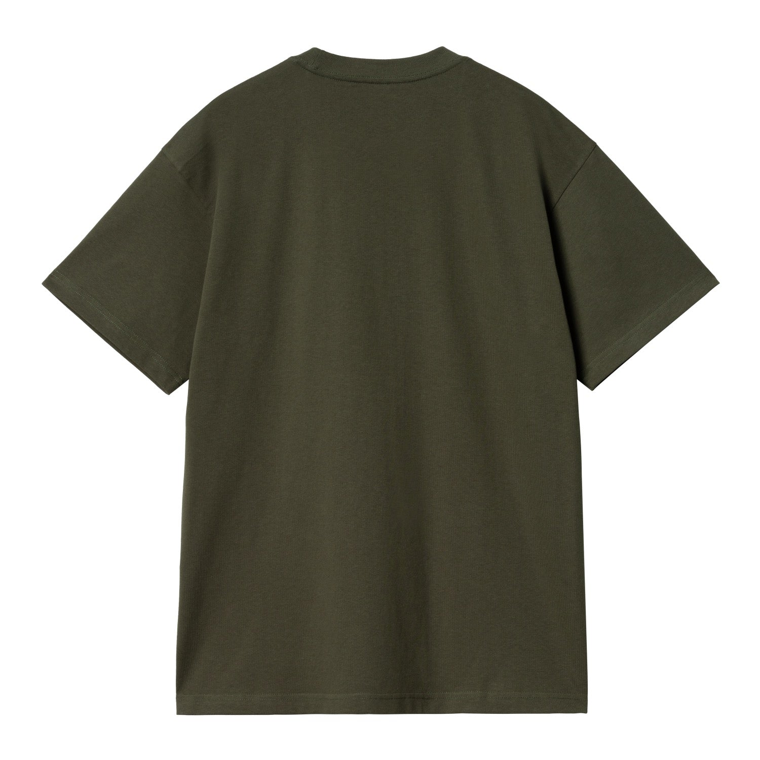 S/S BASICS T-SHIRT - Office Green / Winter Spice