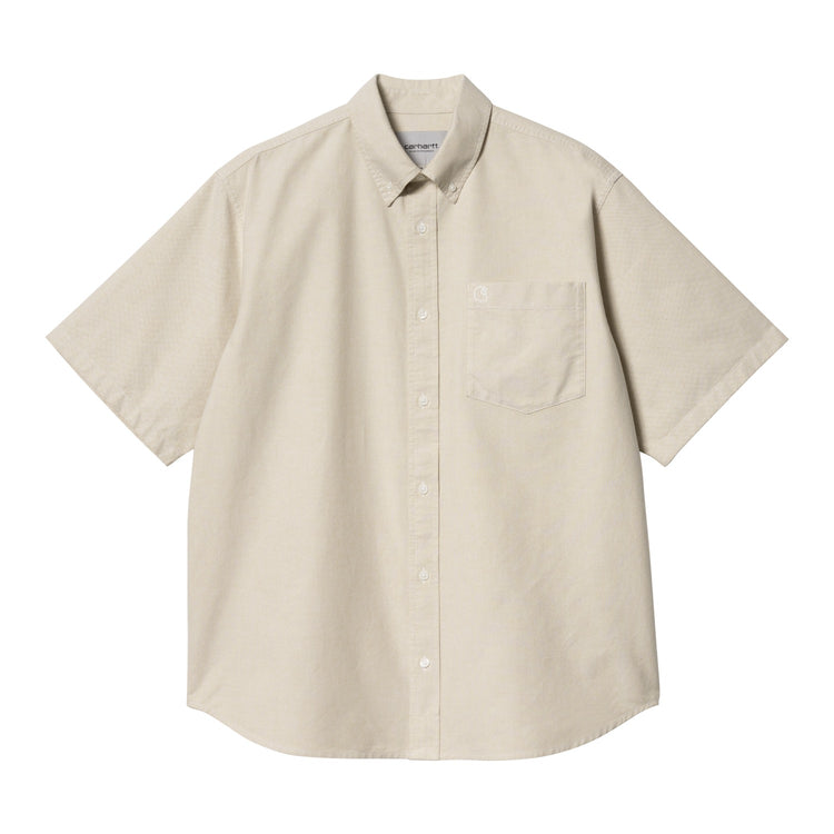 S/S BRAXTON SHIRT - Agate / Wax