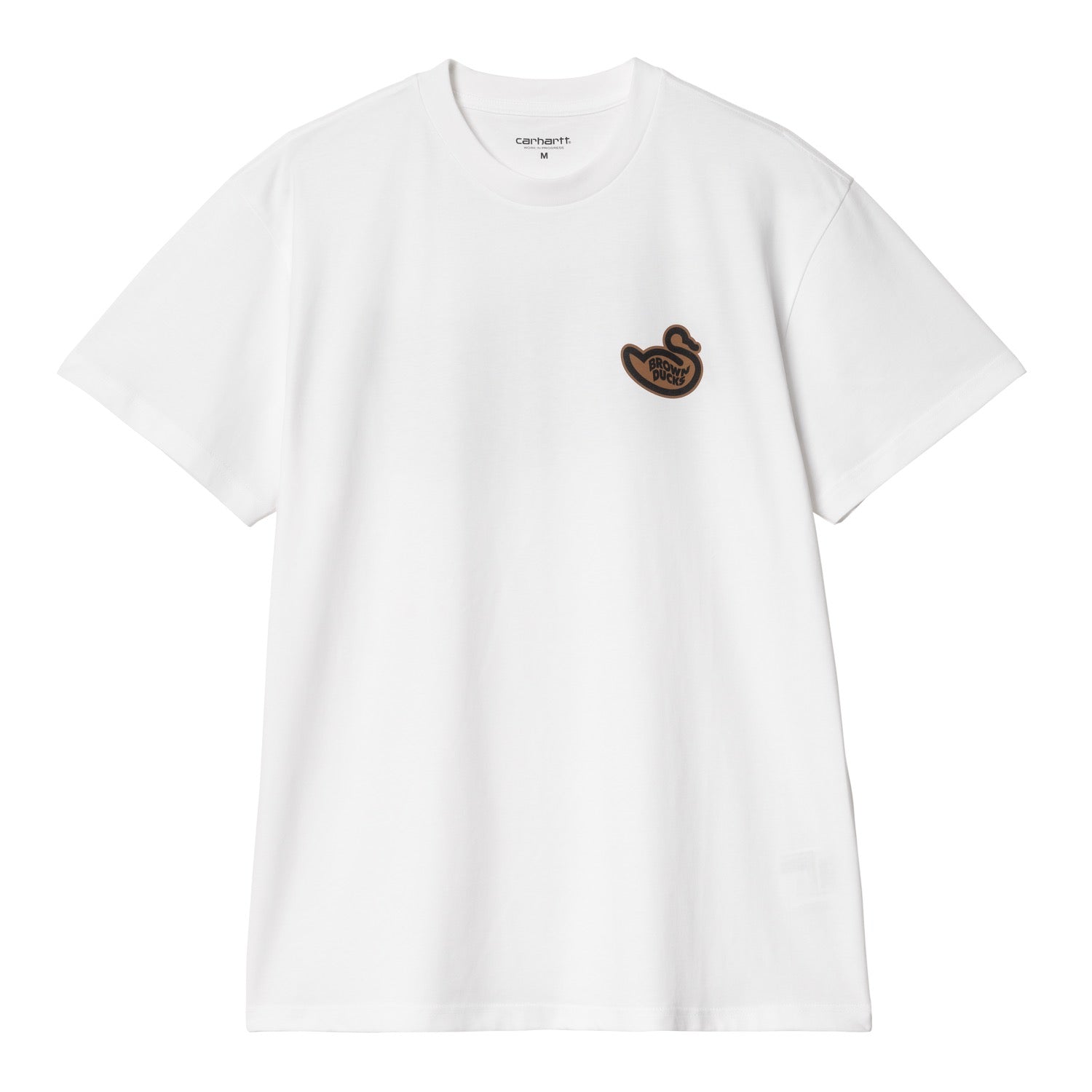 S/S BROWN DUCKS T-SHIRT - White