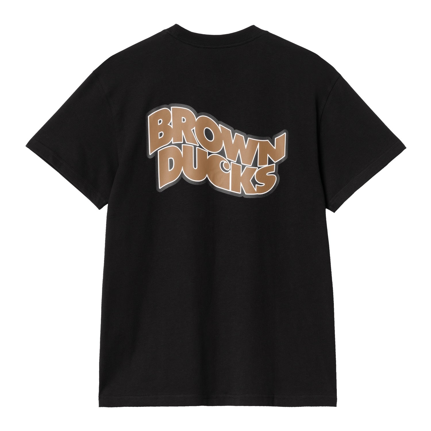 S/S BROWN DUCKS T-SHIRT - Black