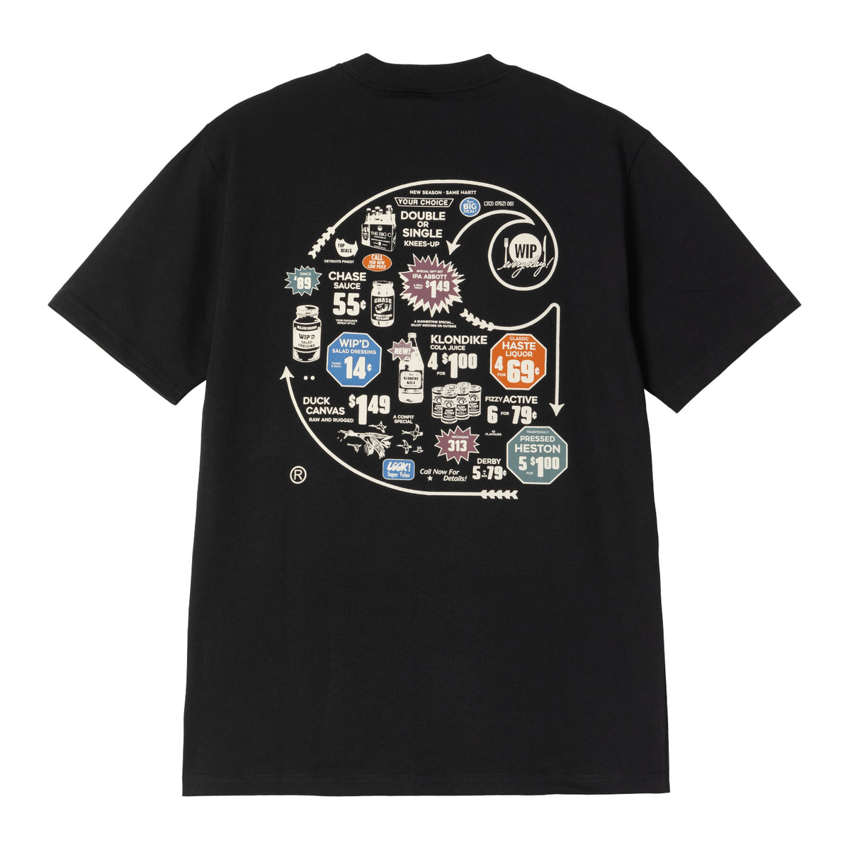 S/S CATALOGUE C LOGO T-SHIRT - Black 5