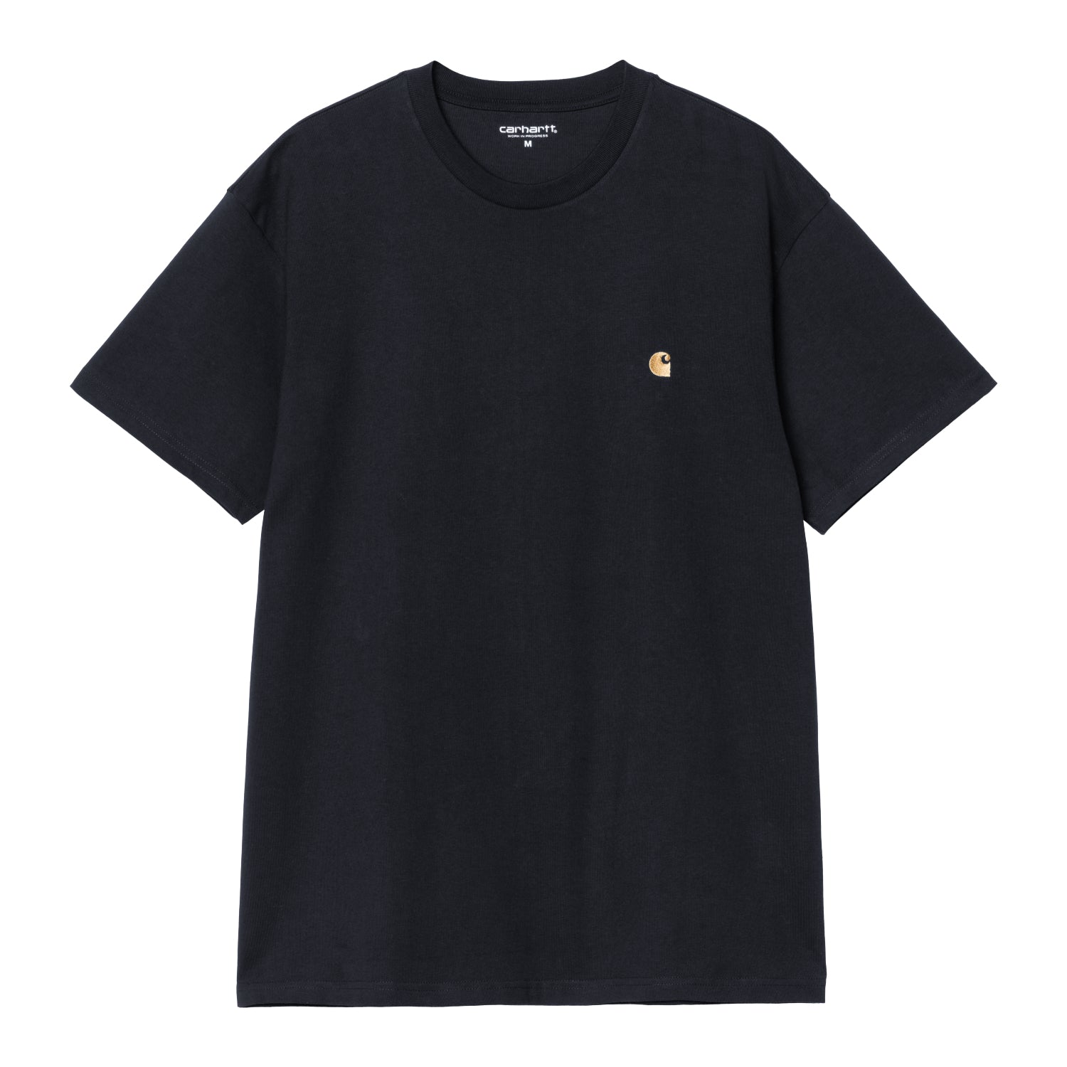 S/S CHASE T-SHIRT  - Dark Navy / Gold