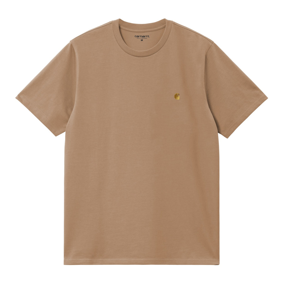 S/S CHASE T-SHIRT - Peanut / Gold 1