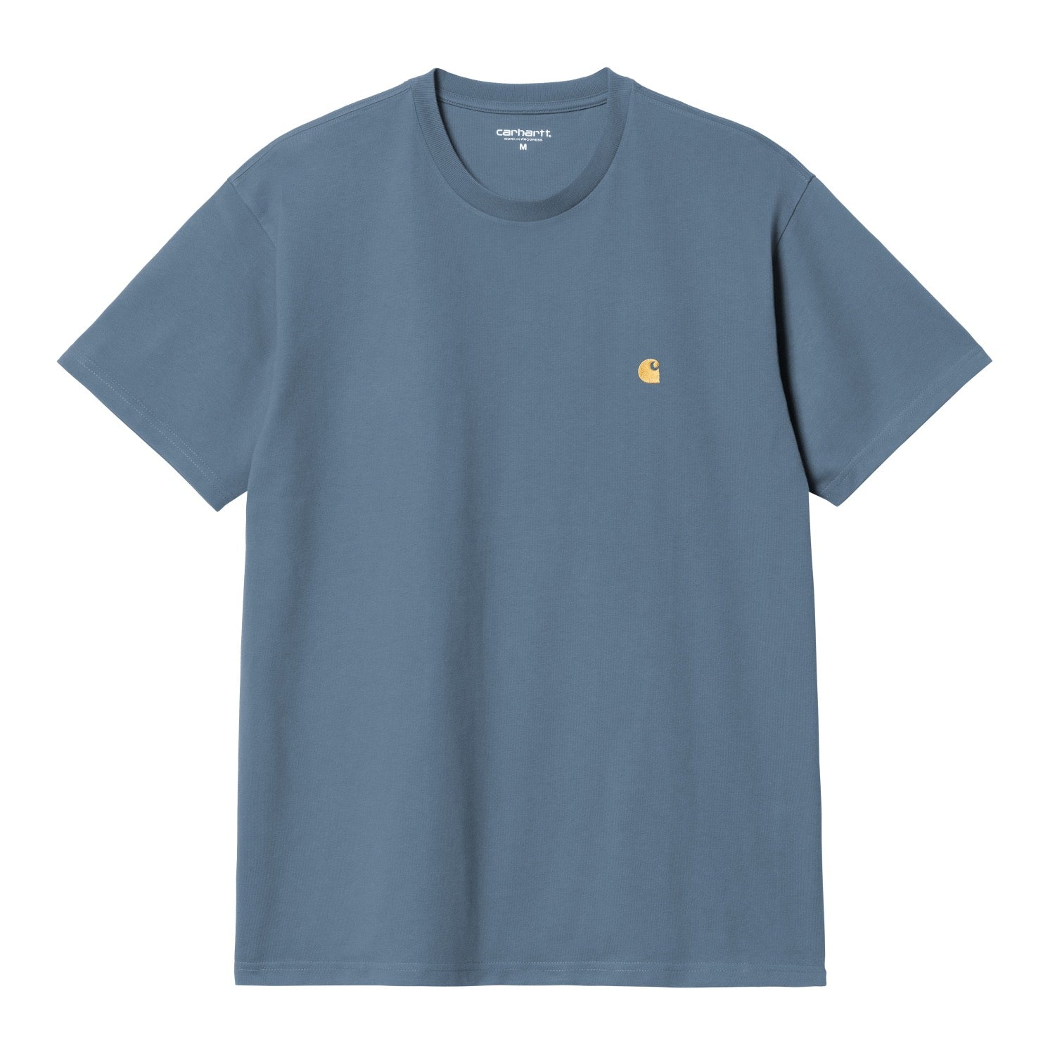 S/S CHASE T-SHIRT - Positano / Gold