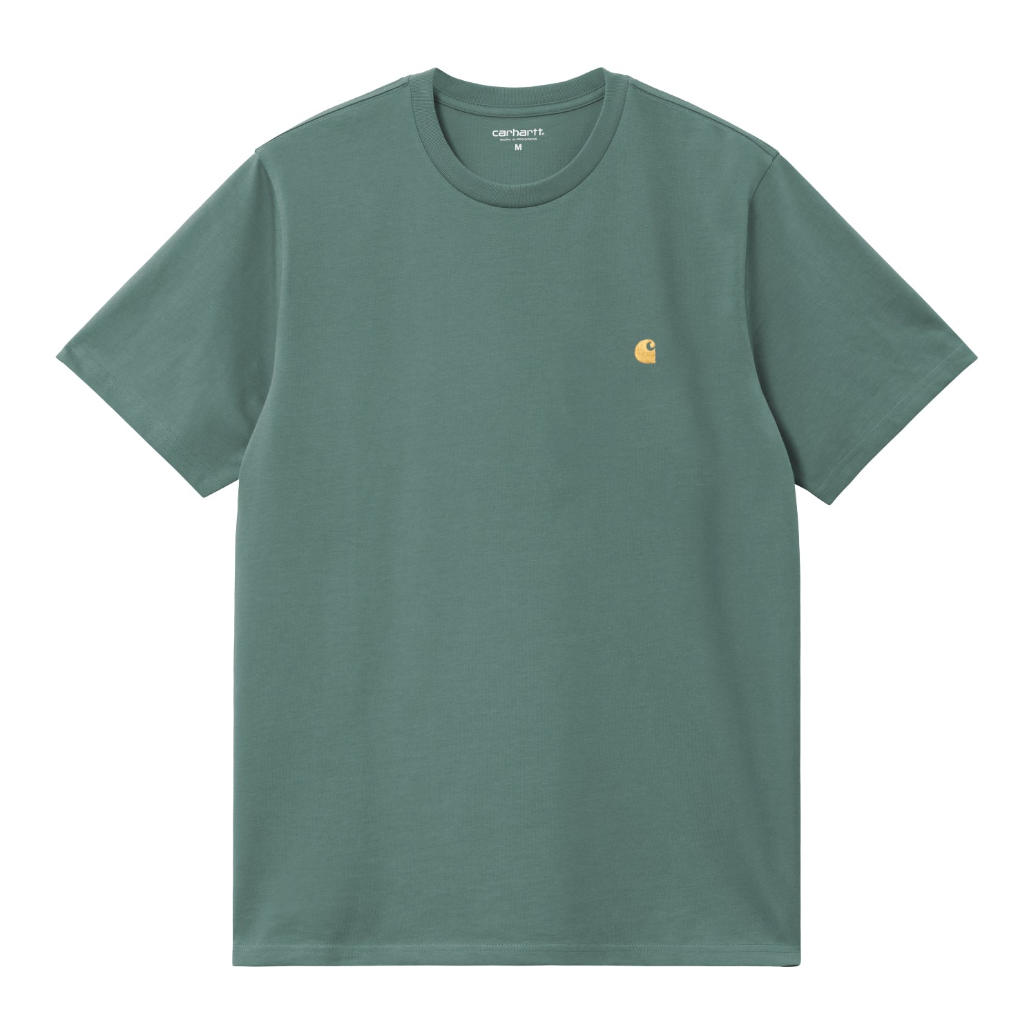 S/S CHASE T-SHIRT - Silver Pine / Gold