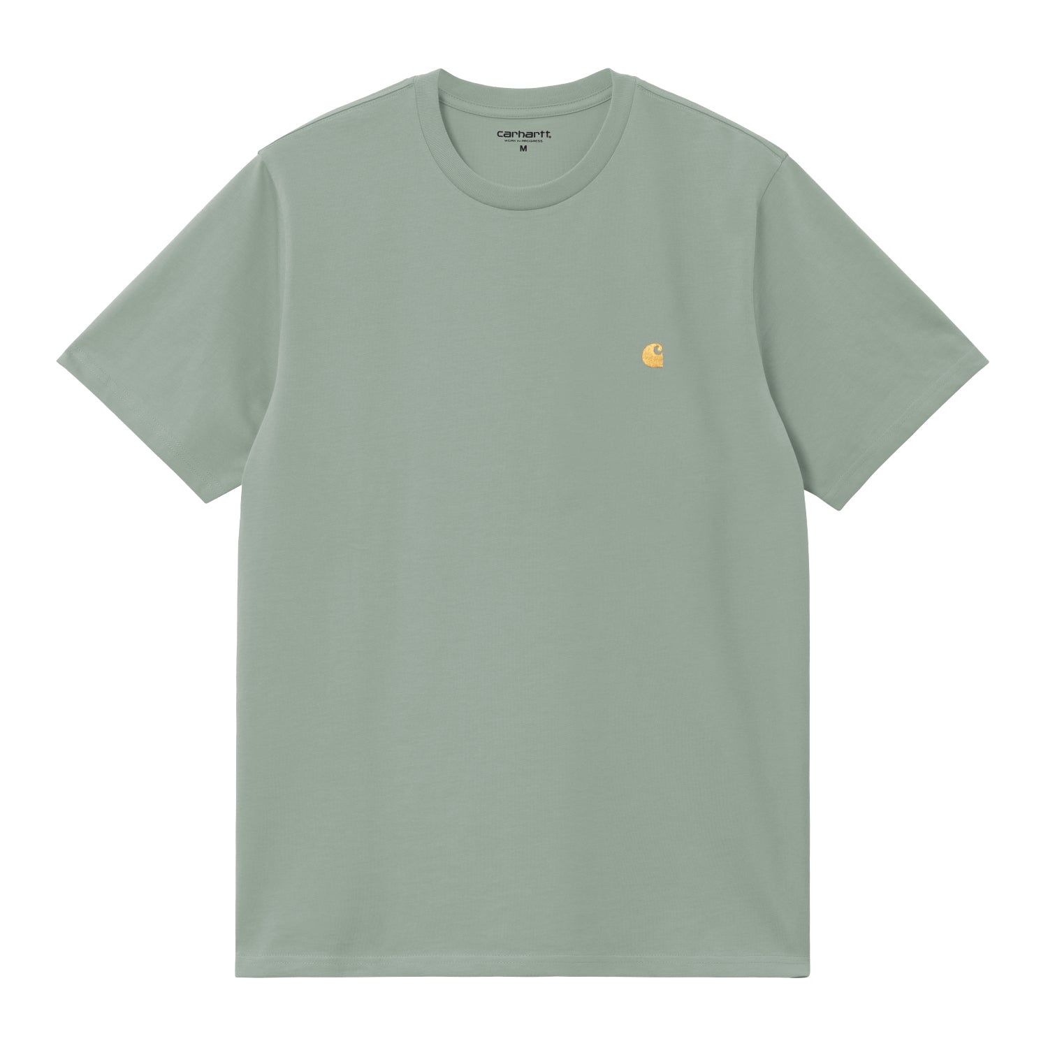 S/S CHASE T-SHIRT - Frosted Green / Gold