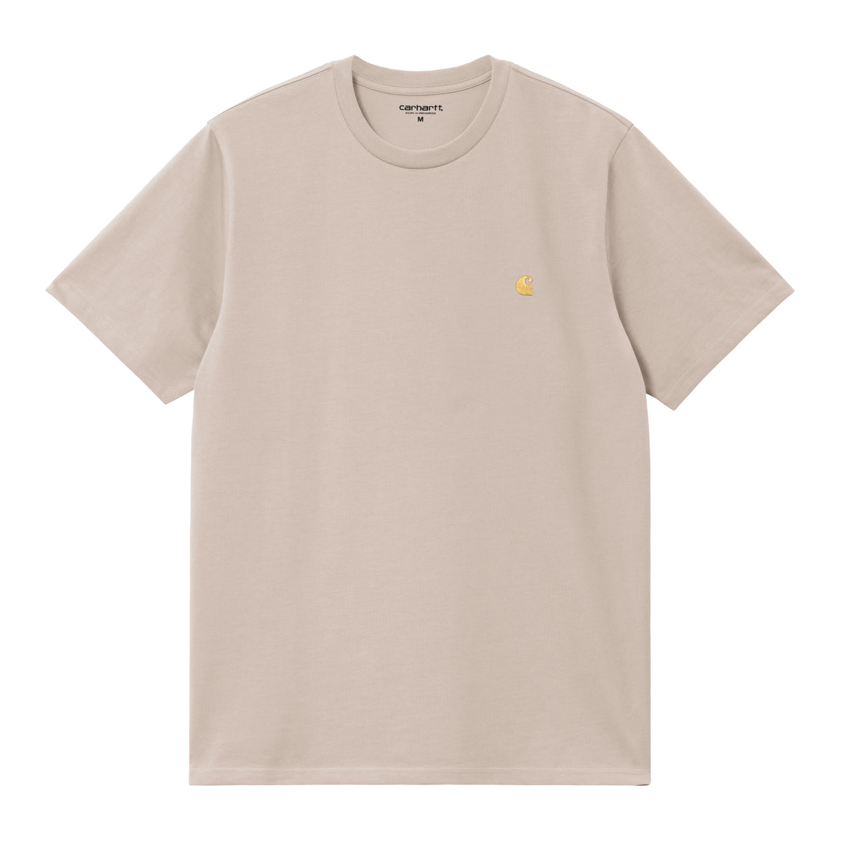 S/S CHASE T-SHIRT - Dusky Beige / Gold 1