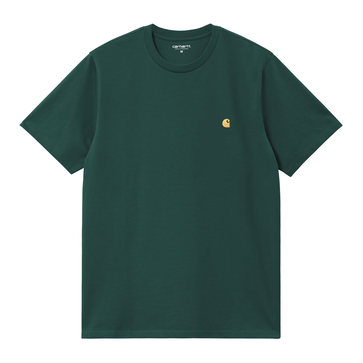S/S CHASE T-SHIRT - Dark Fir / Gold 1
